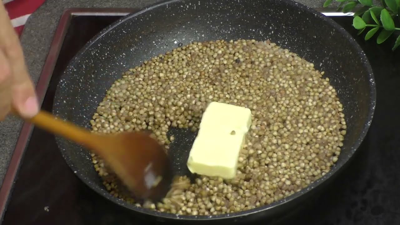 Rezept ♥ Schnelle & einfache ♥ Buchweizen ♥ mit Eier - Pfanne