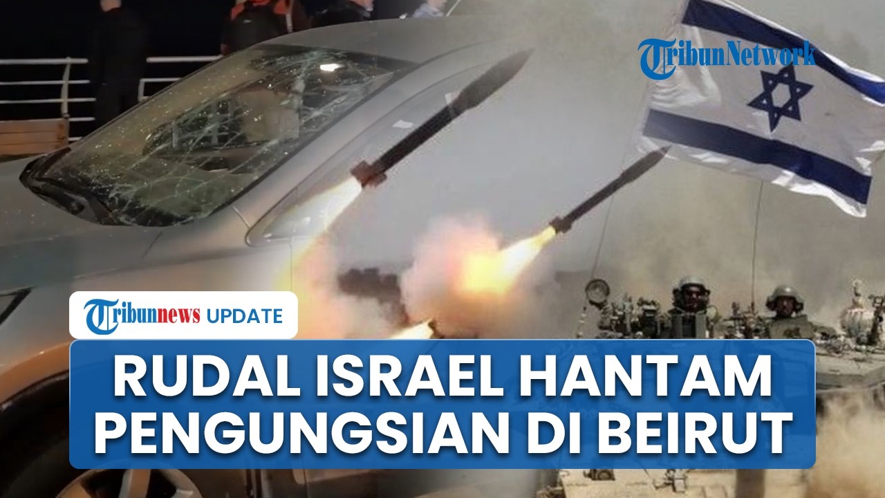 Serangan Udara Israel Meledak di Tengah Tenda Pengungsi di Pantai Beirut, 7 Orang Tewas