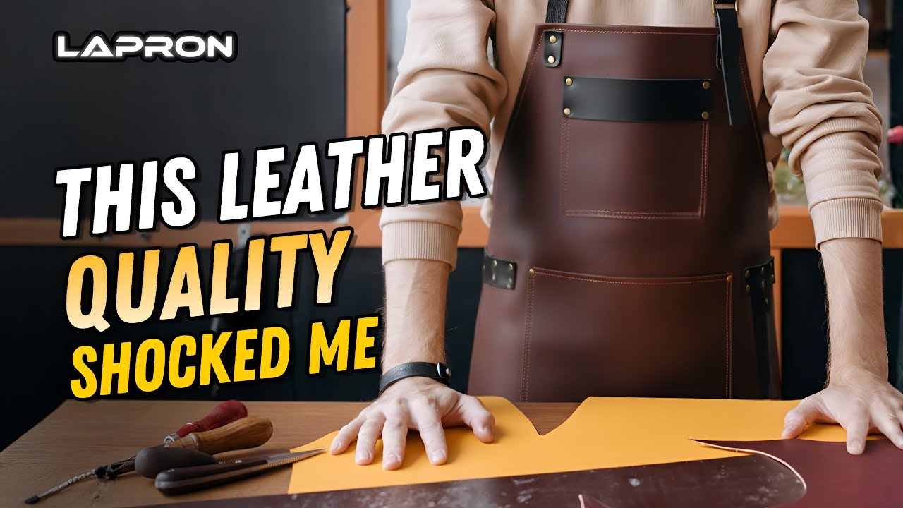 Professional Bar Leather Apron | Double Up Design