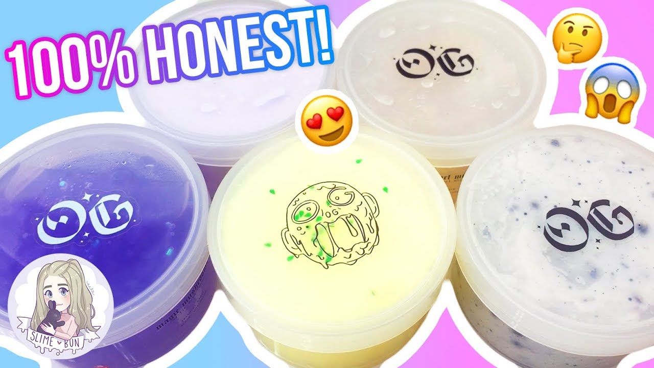 85$ SLIME PACKAGE from OG SLIMES! 100% HONEST! (I'm back!!!) - slime bun