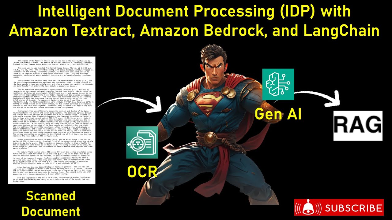 LLM ➕ OCR = 🔥 Intelligent Document Processing (IDP) with Amazon Textract, AWS Bedrock, & LangChain