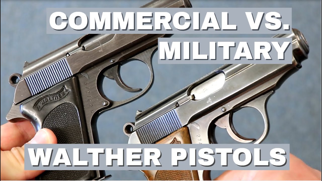 How Do I Know If My PPK or PP is Commercial or Military? | WW2 Pre-1946 Walther Pistol Variations