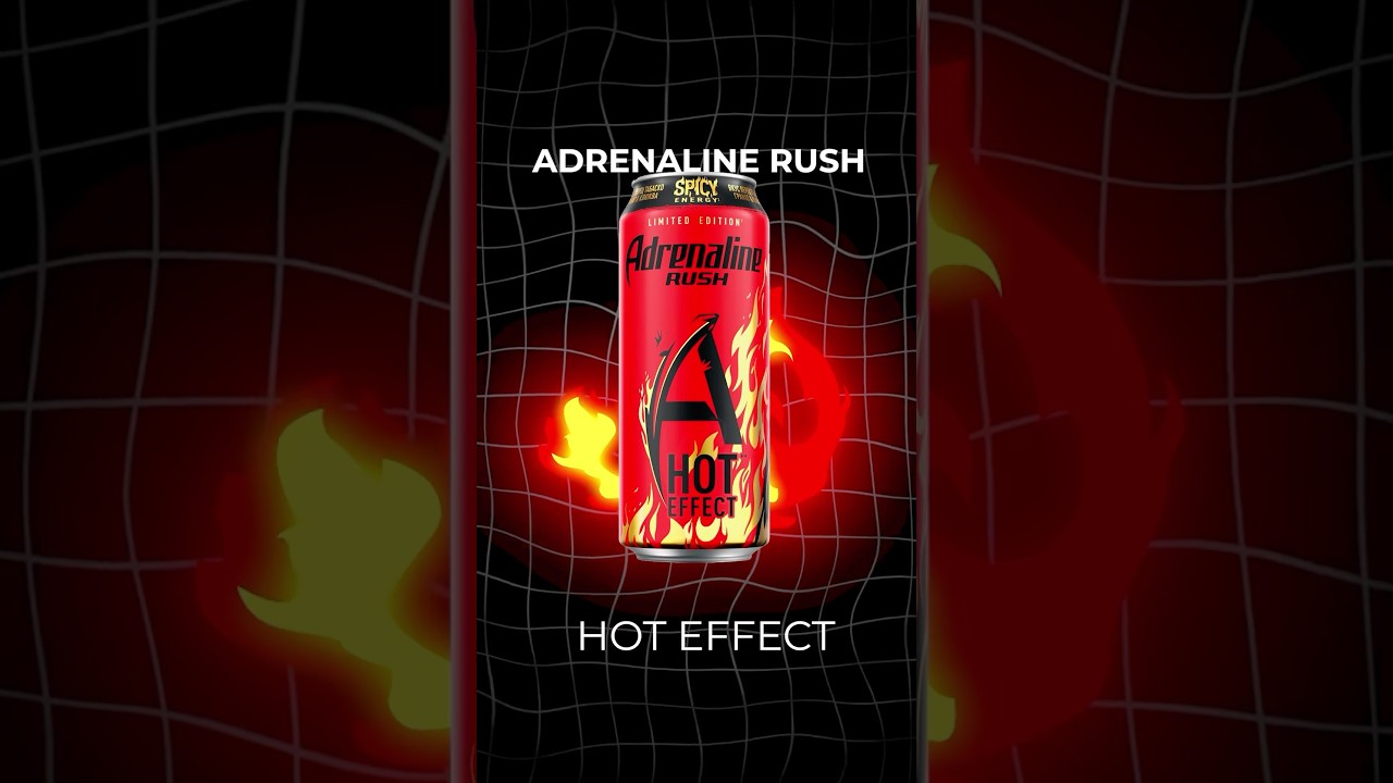 Обзор ОСТРОГО энергетика Adrenaline Rush HOT EFFECT🌶️ вкус ТАБАСКО #энергетики #обзорэнергетиков