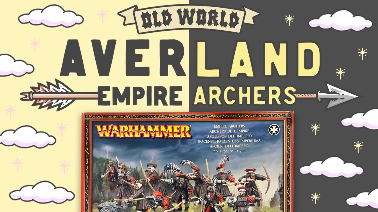 Я рисую лучников Империи Аверланд! | Warhammer Old World
