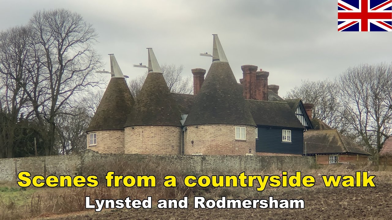 English village & countryside near Sittingbourne, Kent: Lynsted & Rodmersham (February 2025)