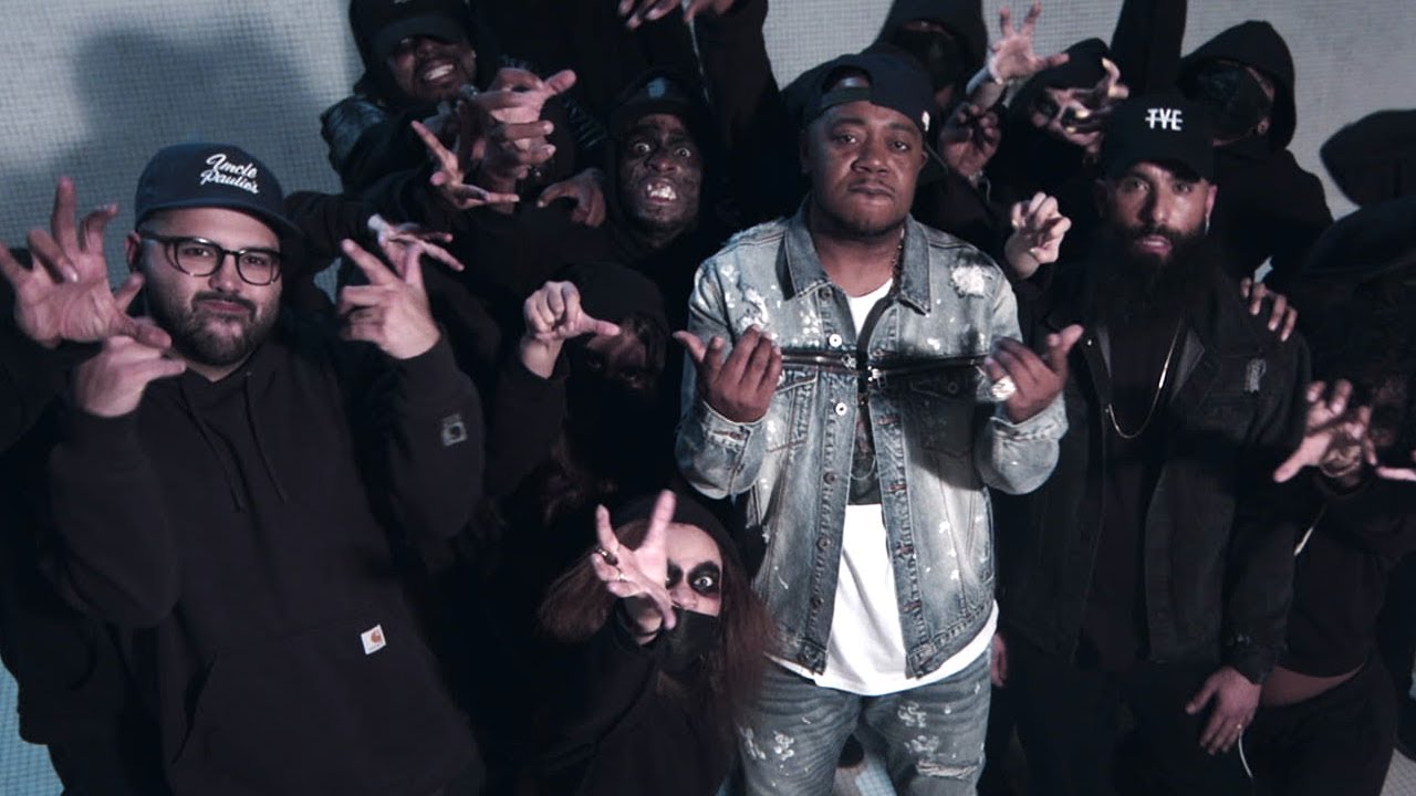 Rhyan LaMarr - Stayed Down ft. Social Club Misfits, 1K Phew, Twista, Jack Red, Mico Wave music video