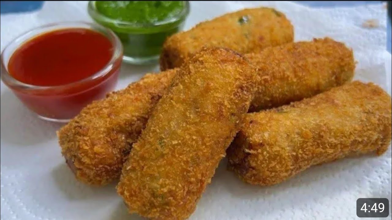 Apki Tarifo Ke Udenge Rockets,Jb Banaenge Cheesy Vegetables Chicken Croquettes | Chicken Croquettes
