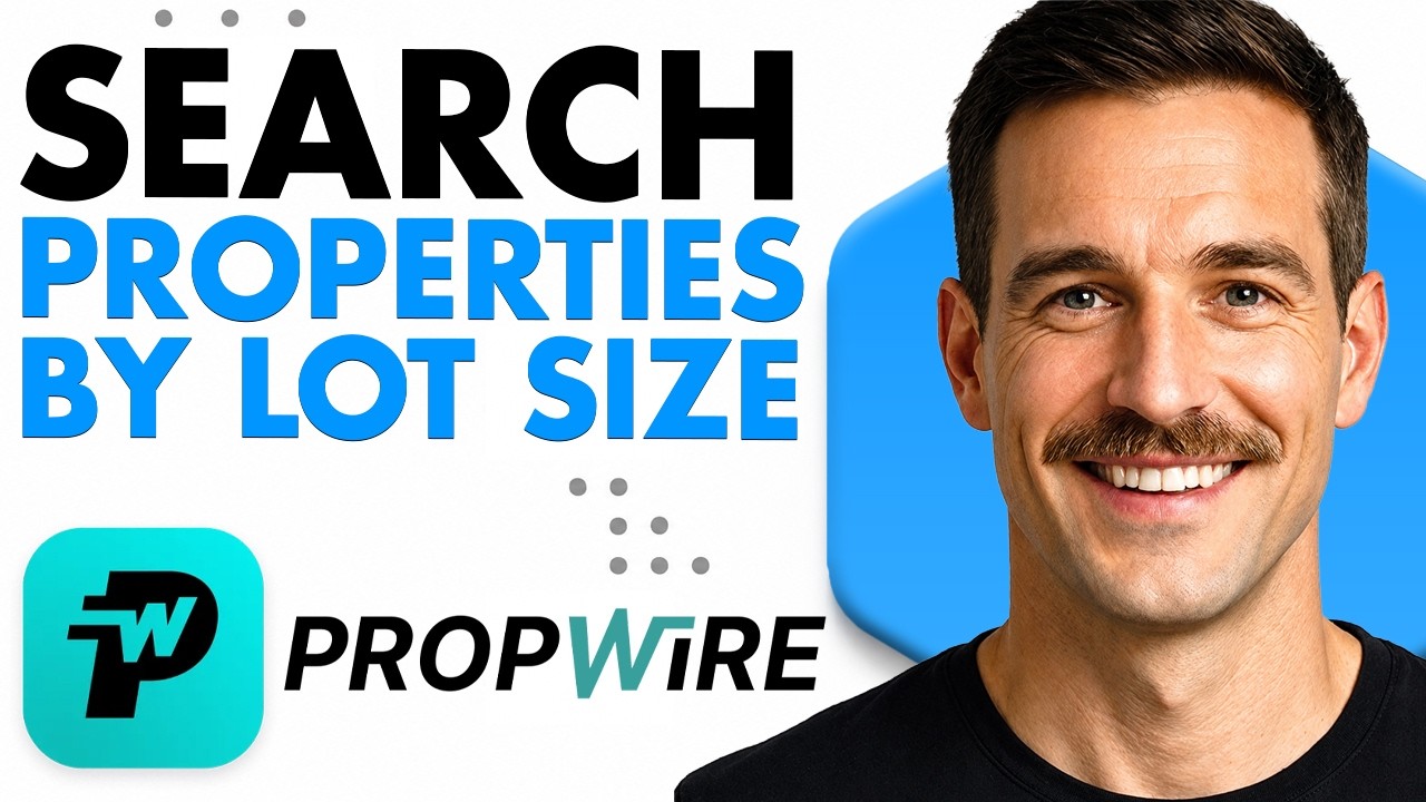 How To Search Properties By Lot Size In PropWire (Full Guide 2026)