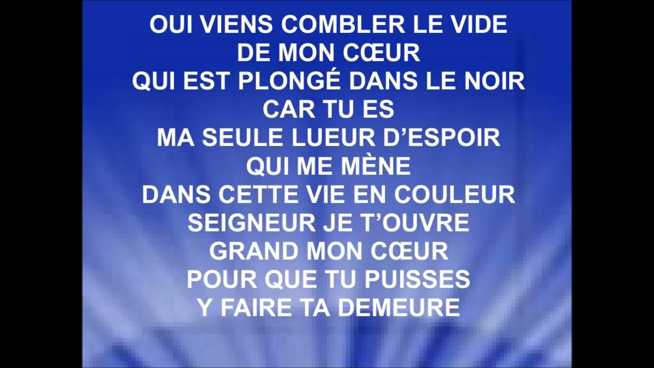 SOUFFLE SUR LES NUAGES DE MA VIE - Cossane