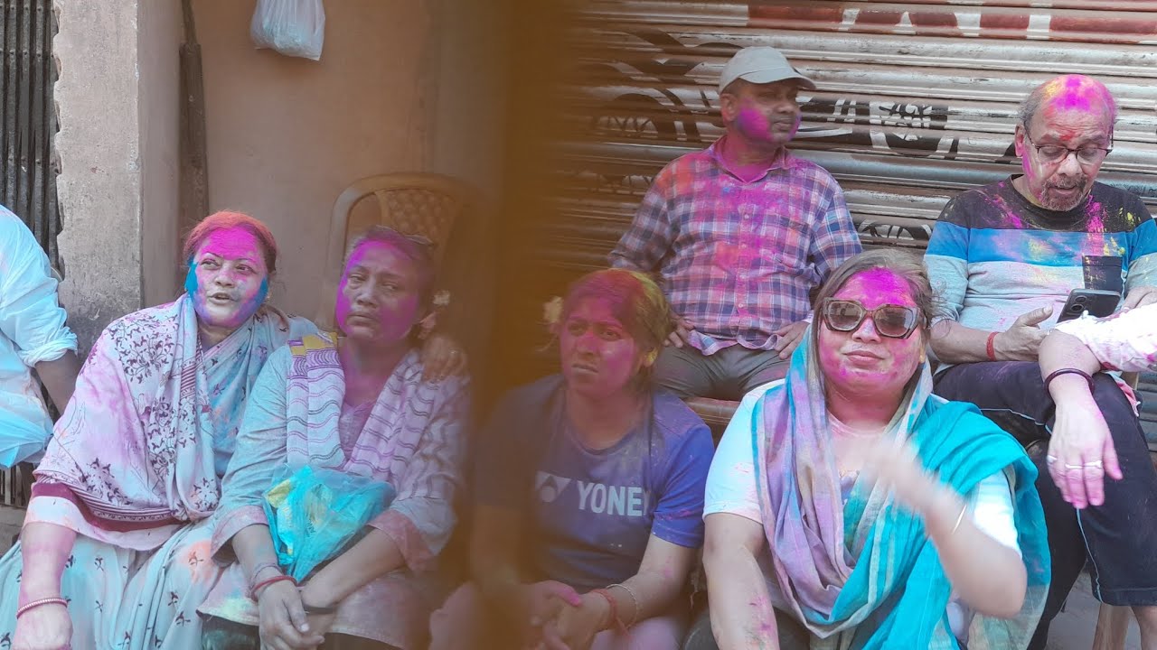 Kakur Bari sathe Boumar sadh bhokhon.darun dol khela holo...@mousumi das637