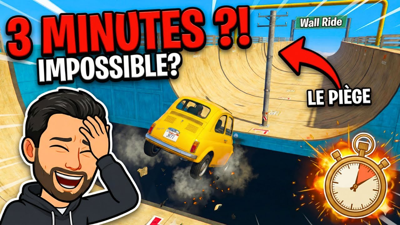 On a lancé une VIEILLE map oubliée... ! CE PARCOURS DE 