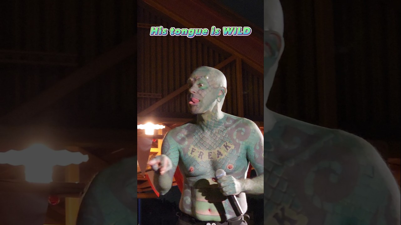 Bucket list #36 I MET THE LIZARD MAN FROM RIPLEY'S BELIEVE IT OR NOT