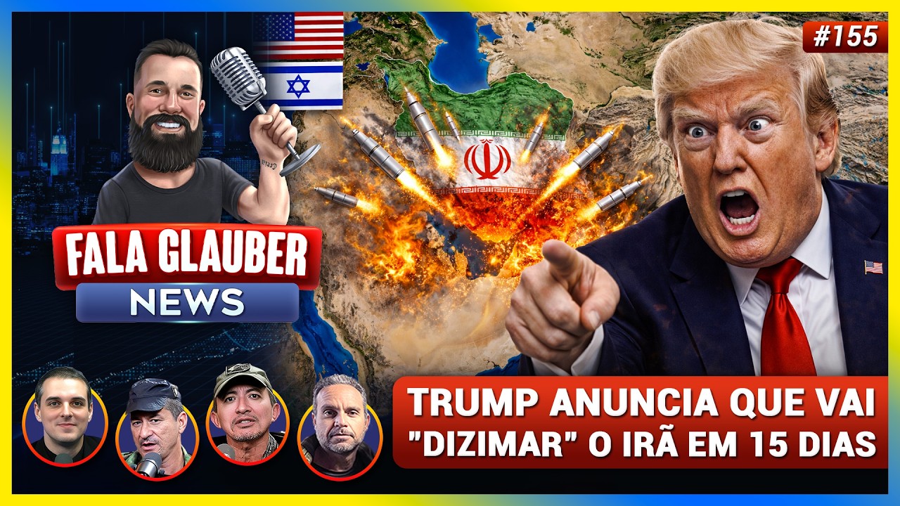 Fala Glauber NEWS: TRUMP ANUNCIA que vai 