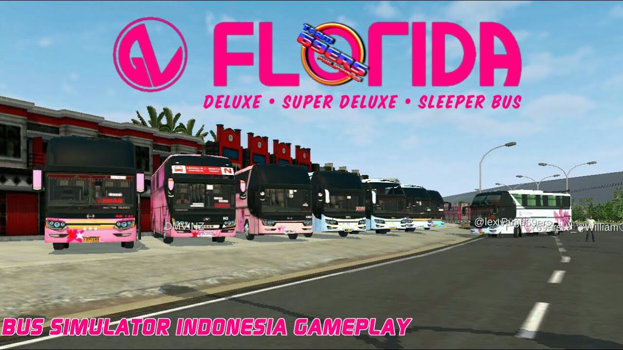 BUSSID MULTIPLAYER: GV Florida Transport Inc. | Team 69ers 🇵🇭