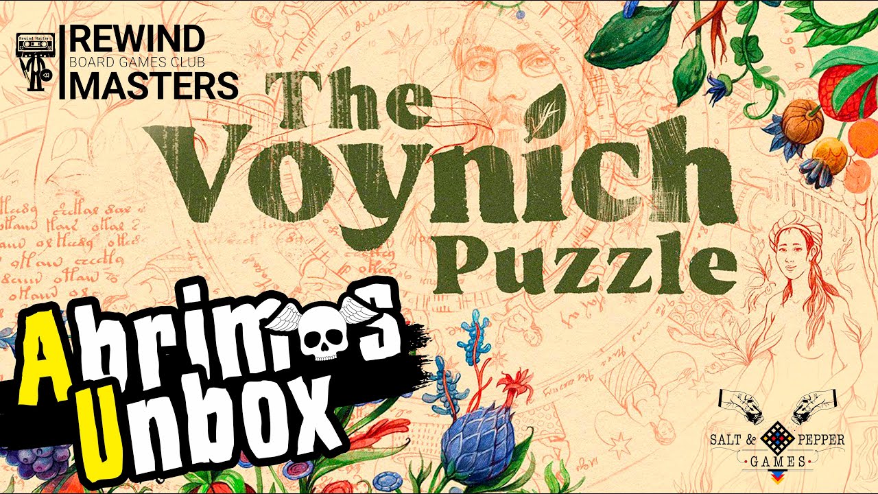 Abrimos THE VOYNICH PUZZLE (Salt & Peeper) — Descubre los secretos del manuscrito | Rewind Masters