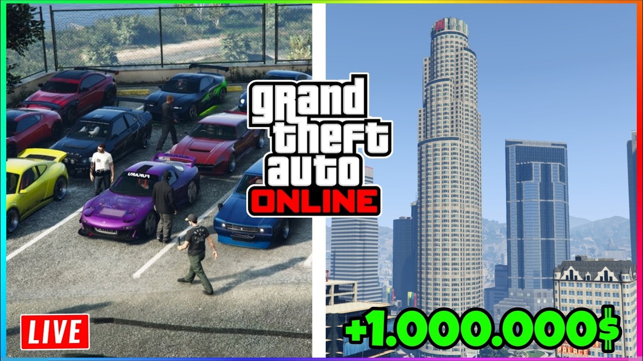 TUNING TREFFEN und viel Geld verdienen in GTA 5 ONLINE mit der Crew! Neue Woche in GTA 5 Live!