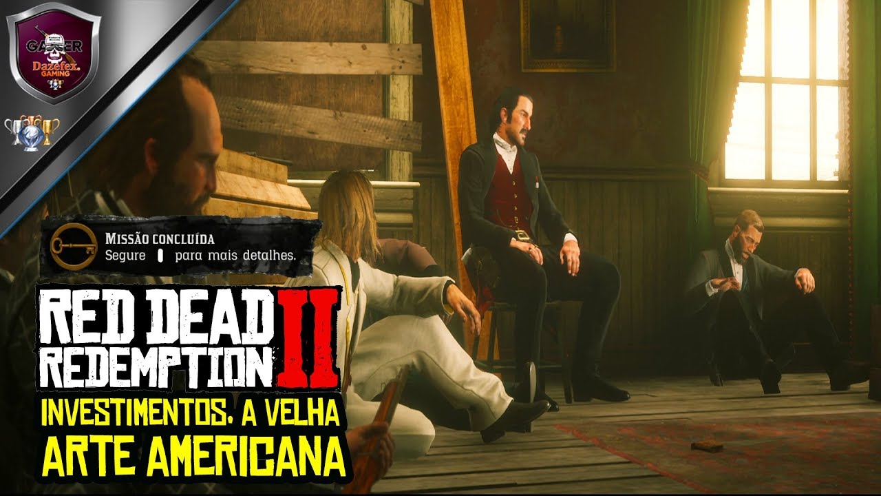 Red Dead Redemption 2 | Investimentos, A Velha Arte Americana - Ouro