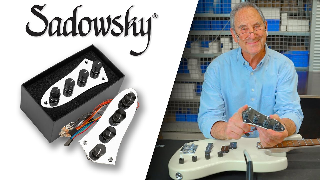 HOW TO: UPGRADE YOUR BASS with a SADOWSKY PREAMP! | Pt.1: Modern Style MetroExpress