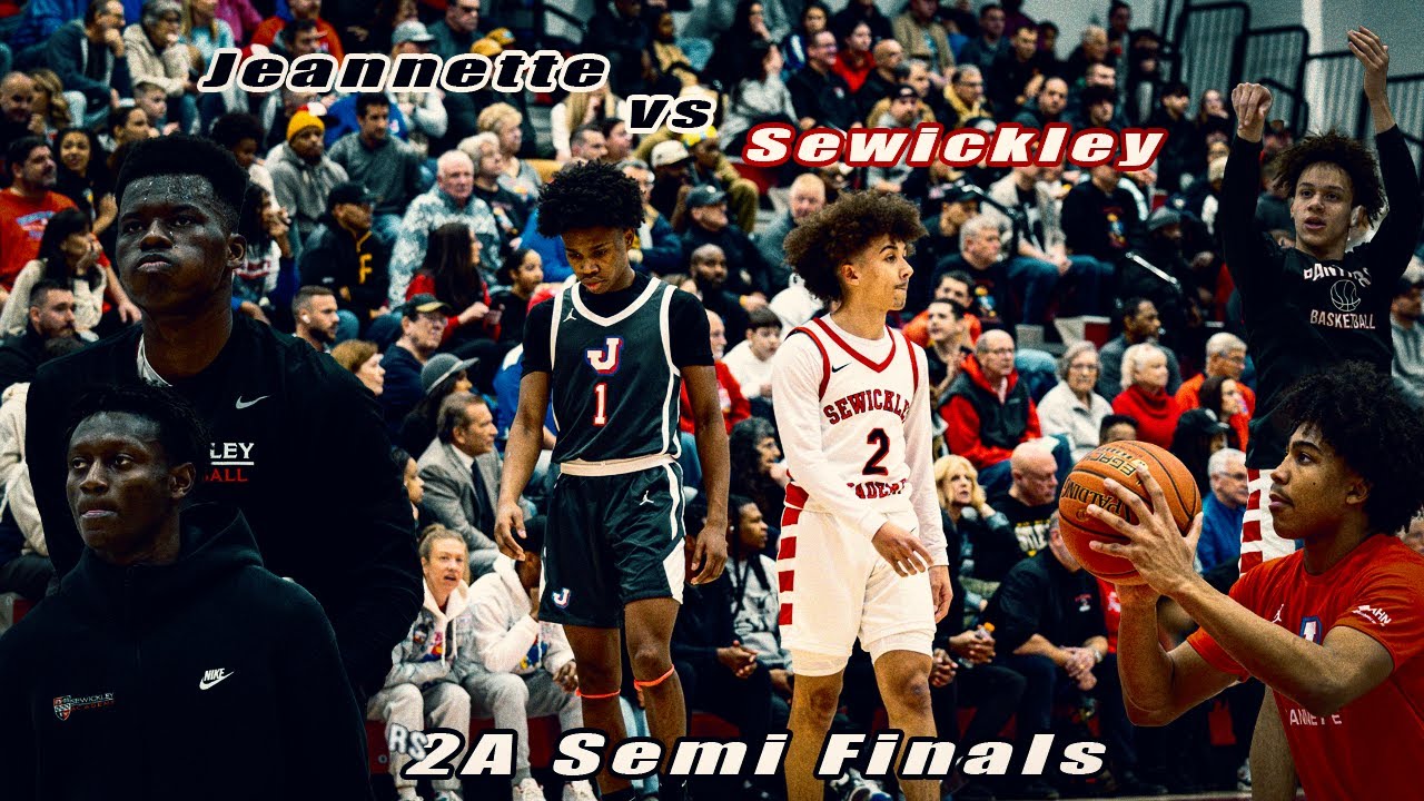 Intense Playoff Matchup! #3 Jeanette vs #2 Sewickley Academy | 2A WPIAL Playoff Basketball