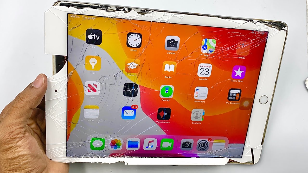 45$ For Restoration iPad Crack Screen Repair...