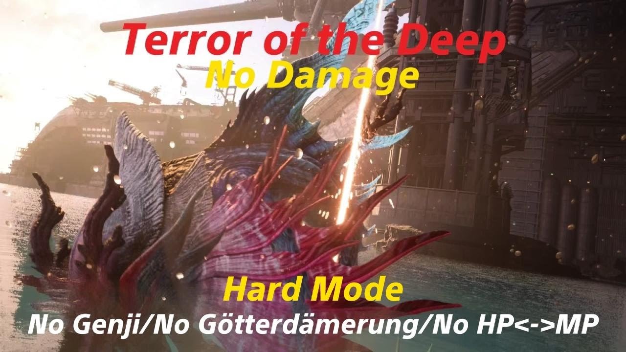 FFVII Rebirth - Terror of the Deep Hard (No Damage/No Genji Gloves/No Götterdamërung)
