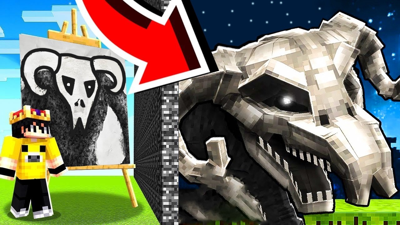 Minecraft'ta ÇİZDİĞİM ULTRA BOSSLAR CANLANIYOR!!