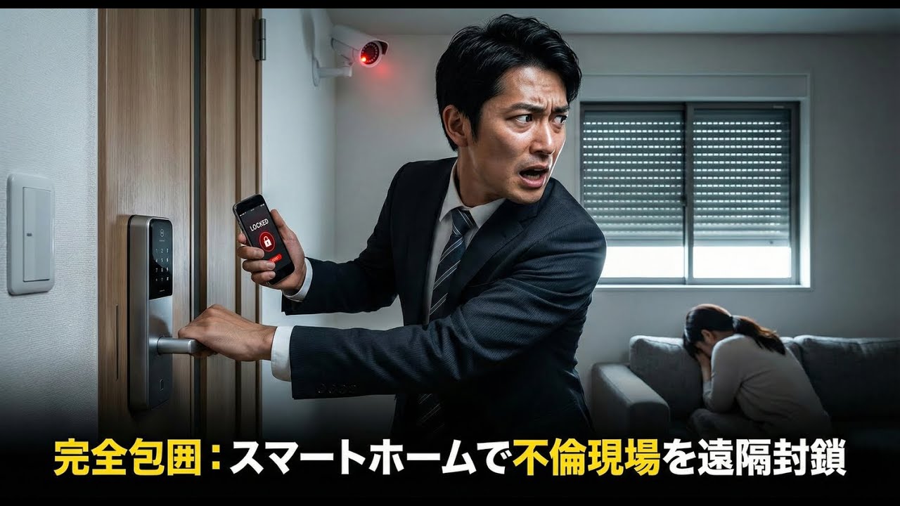 夫「ドアが開かない！」私「私がロックしたからよ」元エンジニアの私が、スマートホームを駆使して不倫夫を制裁した結果。