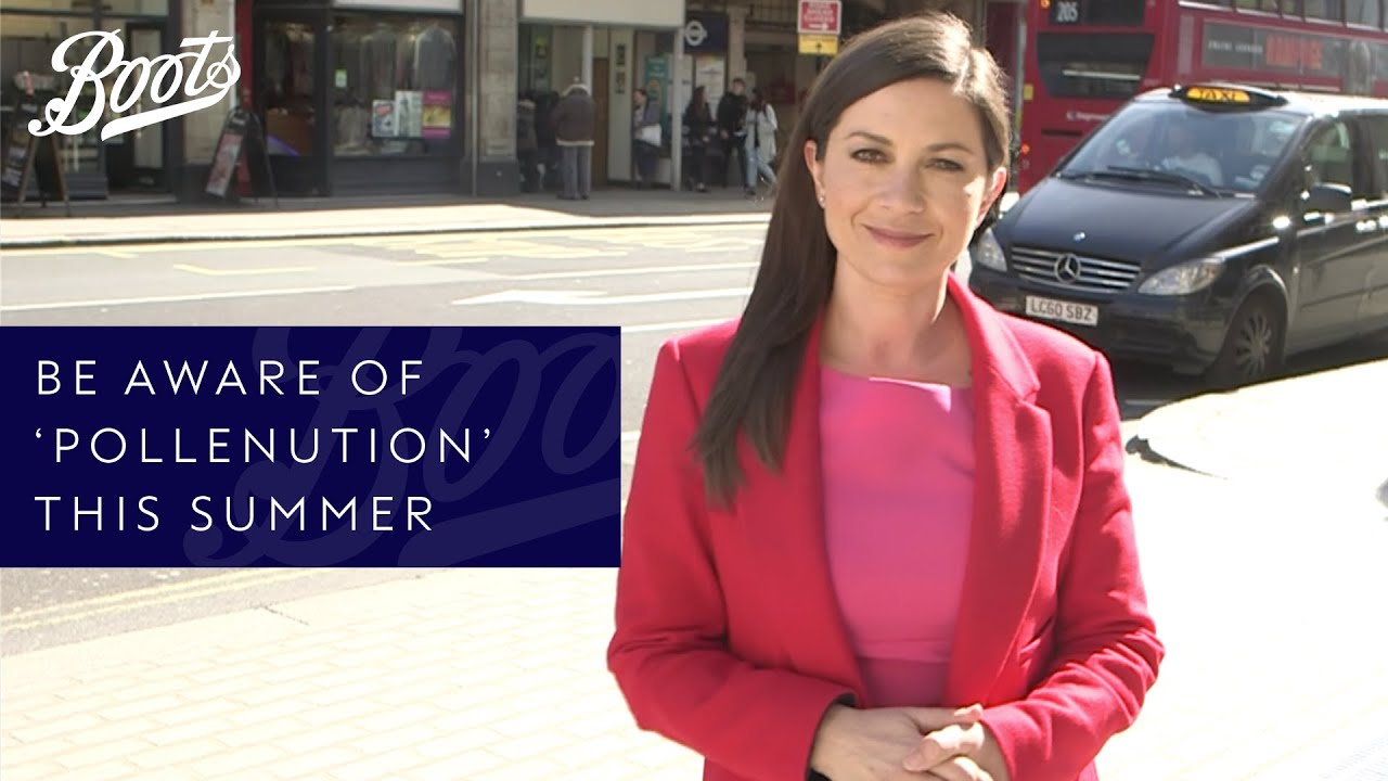 Boots and Clare Nasir encourage commuters to be aware of &lsquo;Pollenution&rsquo; this Summer