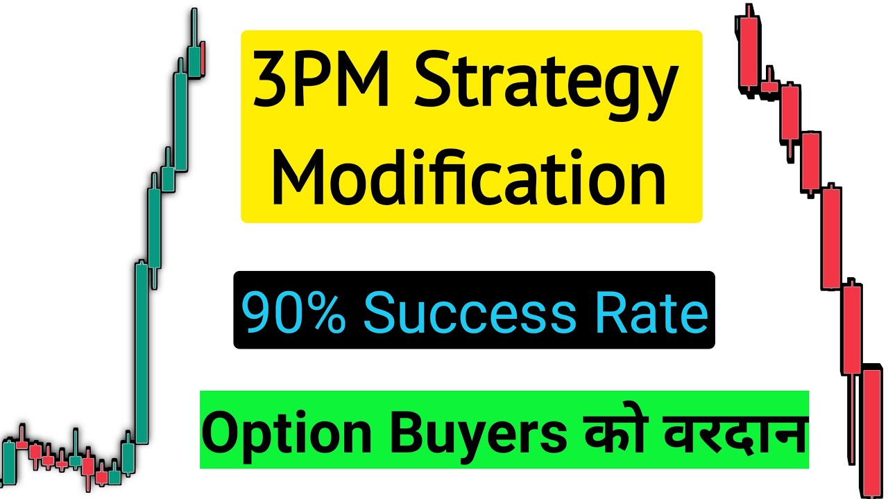 3PM Strategy Modification | Intraday Option Buying Strategy | 2:55 Trading Strategy |