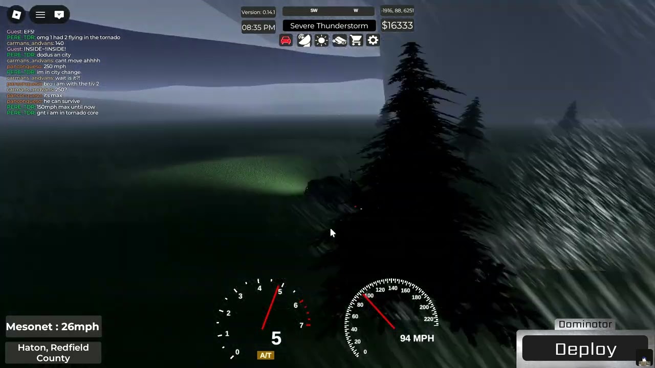 chasing an EF5 tornado in TWISTEX