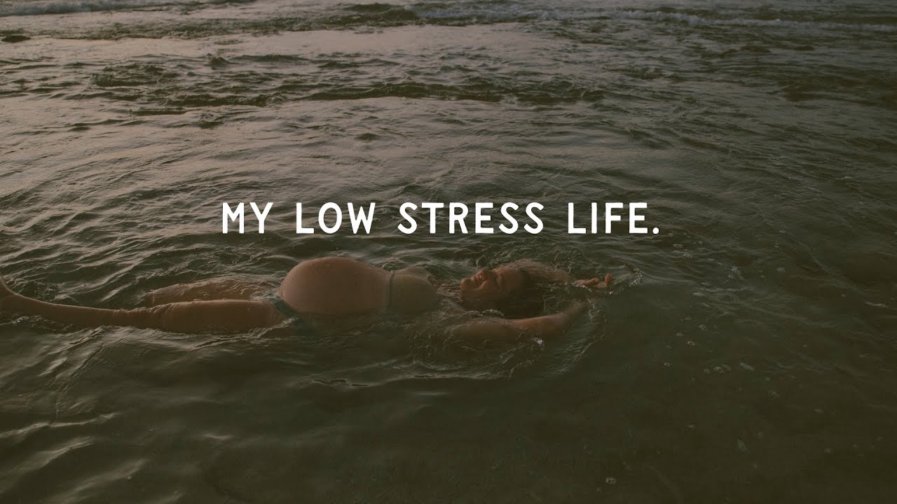 low stress life with three kids.