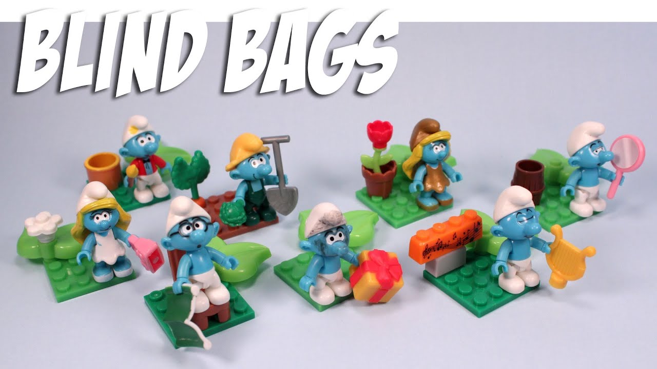 The Smurfs Mega Bloks Minifigures Review Codes