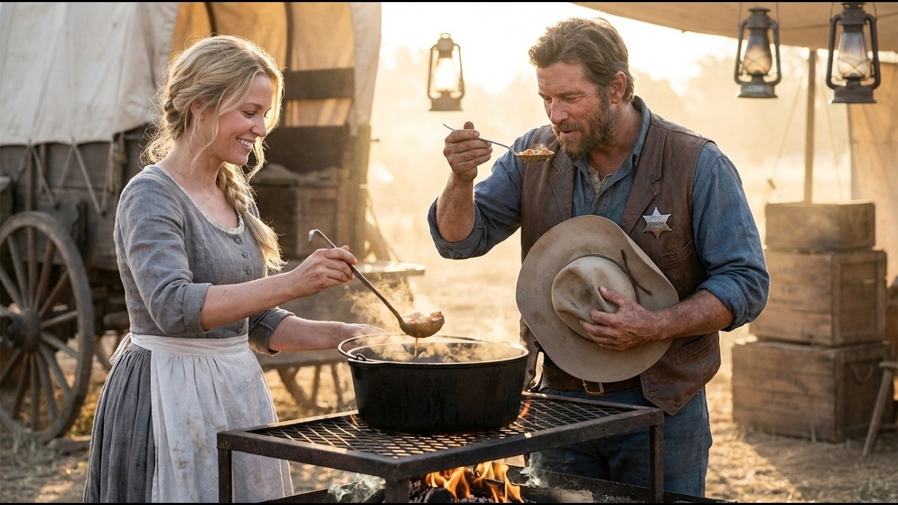 Sa cuisine faisait pleurer un affamé de joie, le cowboy savourait chaque repas comme le meilleur.