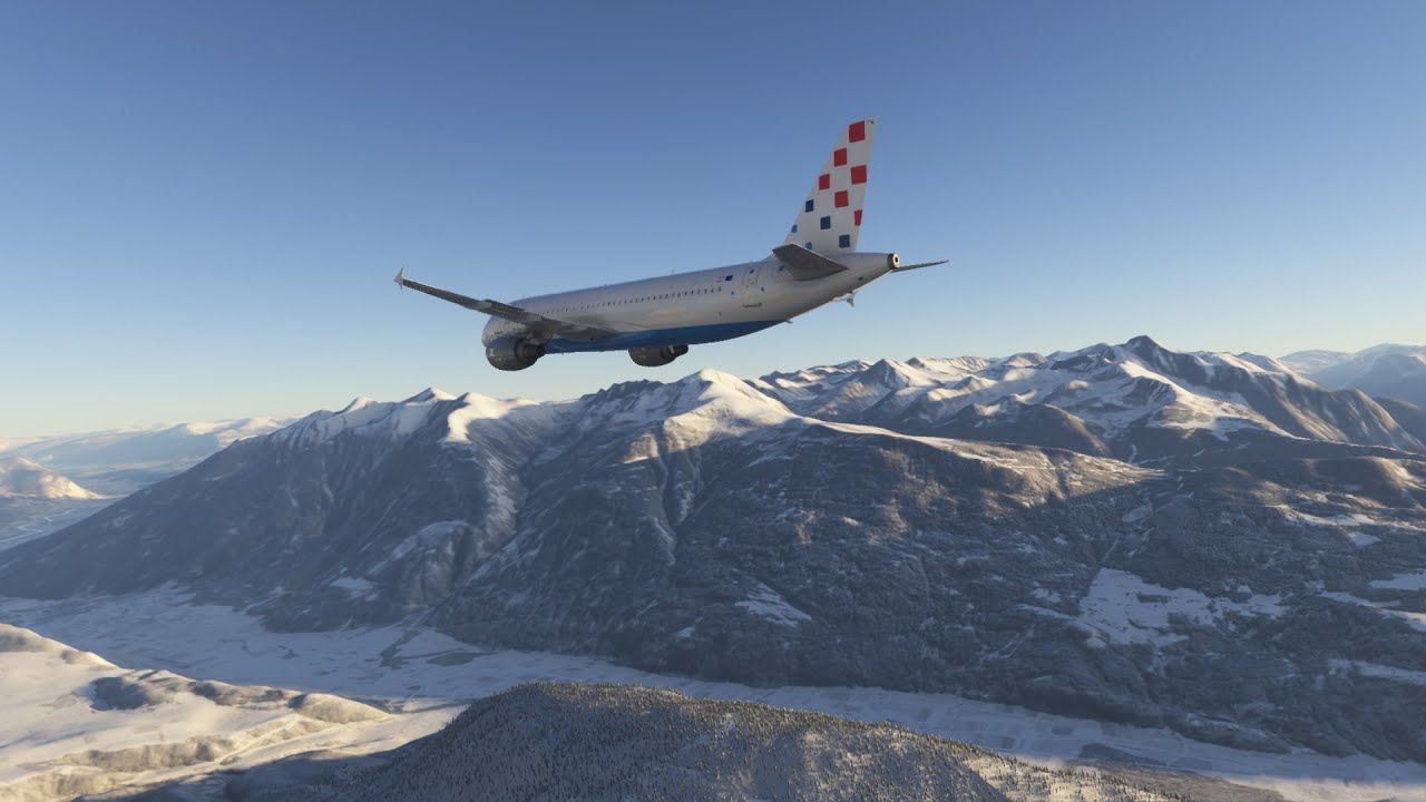 Fenix A320 | MSFS2024 | LDSP Split, Croatia - LOWI Innsbruck, Switzerland | 19TH LEG