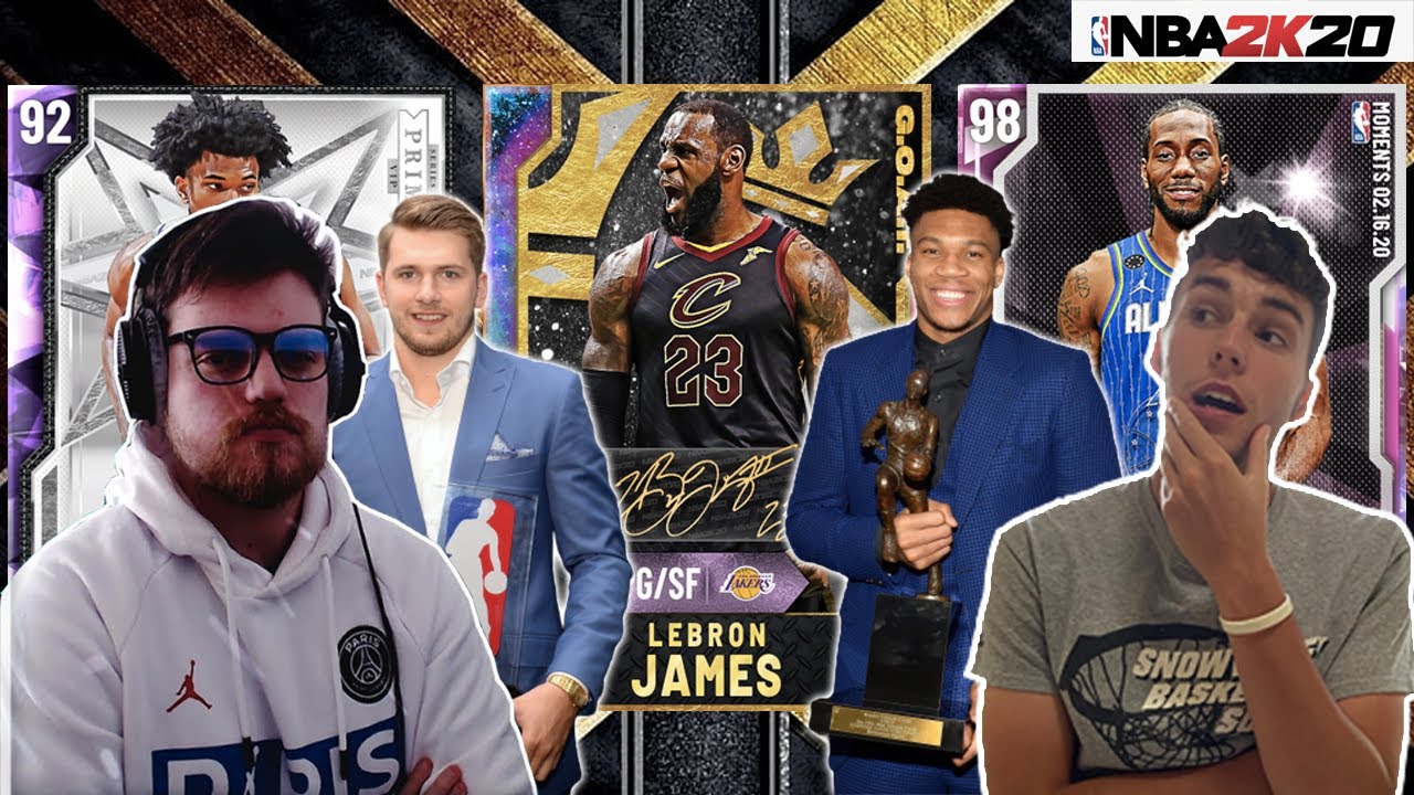 REACTING TO DBG REACTING TO MY NBA 2K20 MyTEAM AWARDS!