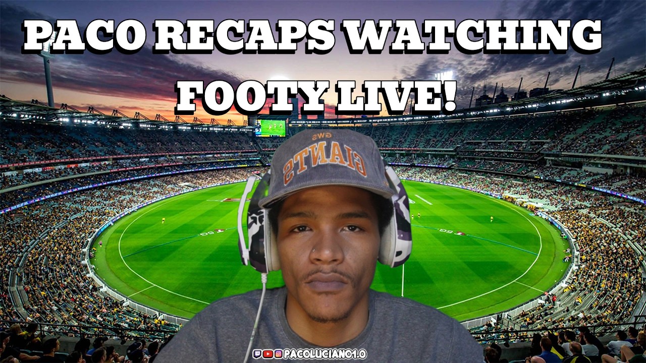 Paco recaps his first week of watching AFL opening round!
