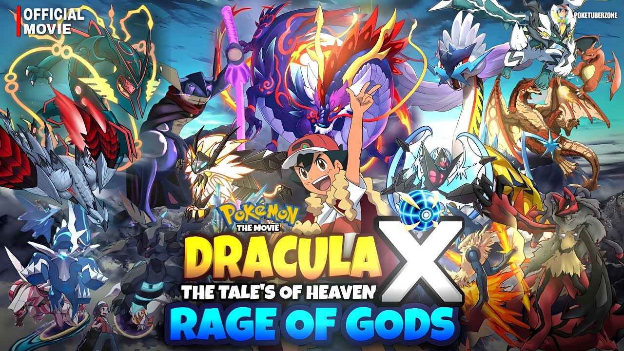 Pokémon the Movie: Dracula X Tale's Of Heven Rage Of Gods