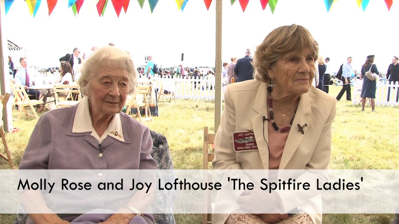 Air Transport Auxiliary (ATA) Spitfire Pilots - Molly Rose and Joy Lofthouse Interviews