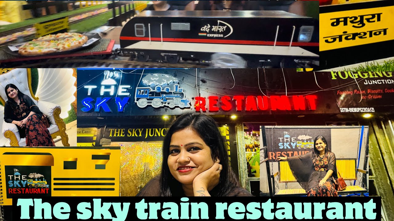 The sky train 🚂 restaurant | food review 🥘|#trendingshweta