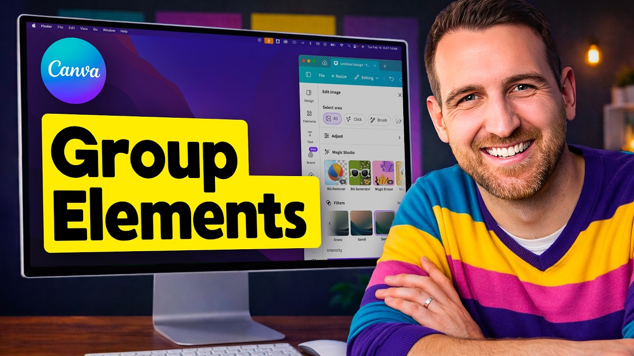 How to Group Elements in Canva (2026)