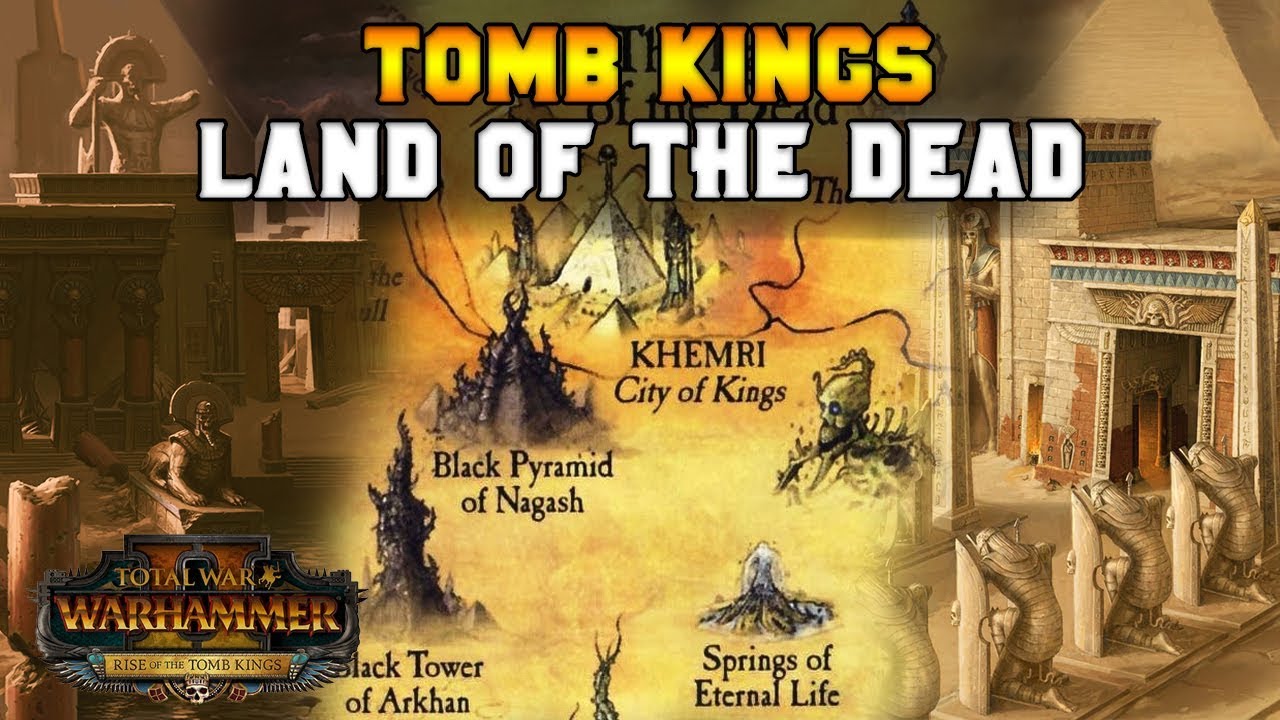 Nehekhara: The Land of the Dead - Tomb King Cities & Lore | Total War: Warhammer 2