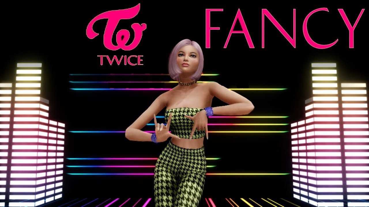 The Sims 4 TWICE FANCY Animated Dance Machinima