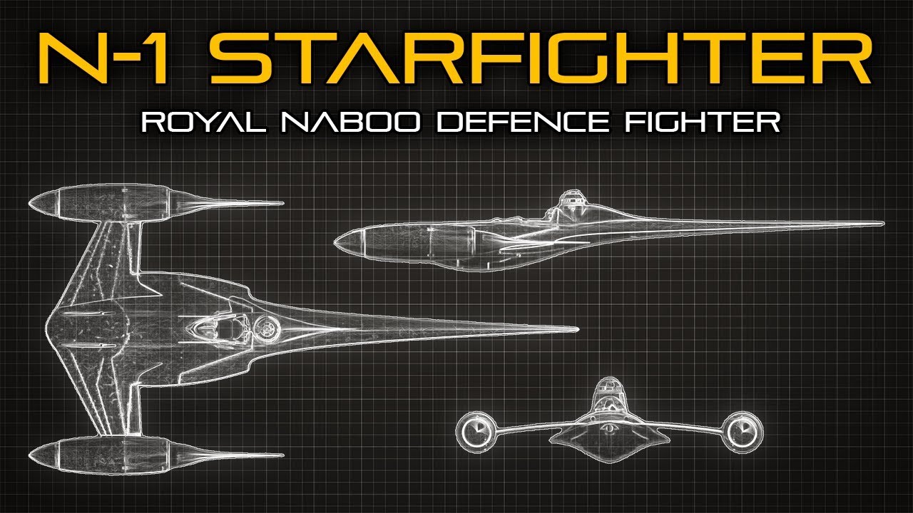 Star Wars: N-1 Naboo Starfighter - Ship Breakdown