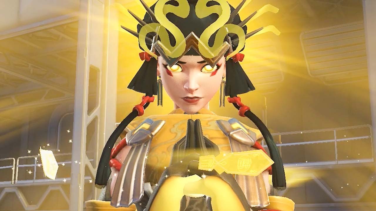 Kiriko Amaterasu Mythic Skin in game - Overwatch 2