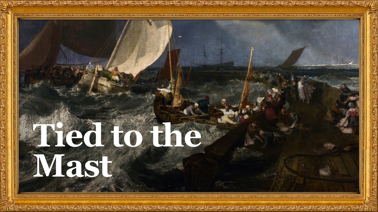 He Tied Himself to the Mast to Paint This | J.M.W. Turner Storm Ambient (4K)