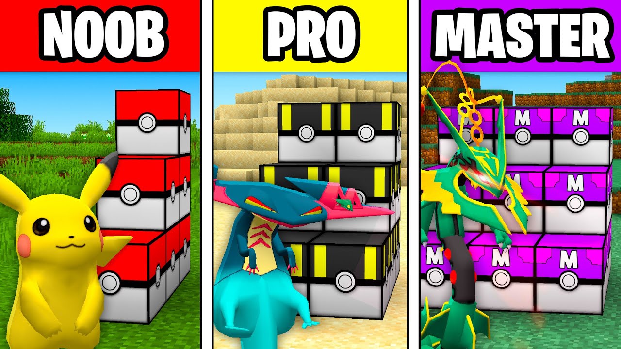 Escada Lucky Pixelmon de NOOB a PRO no Minecraft Pixelmon