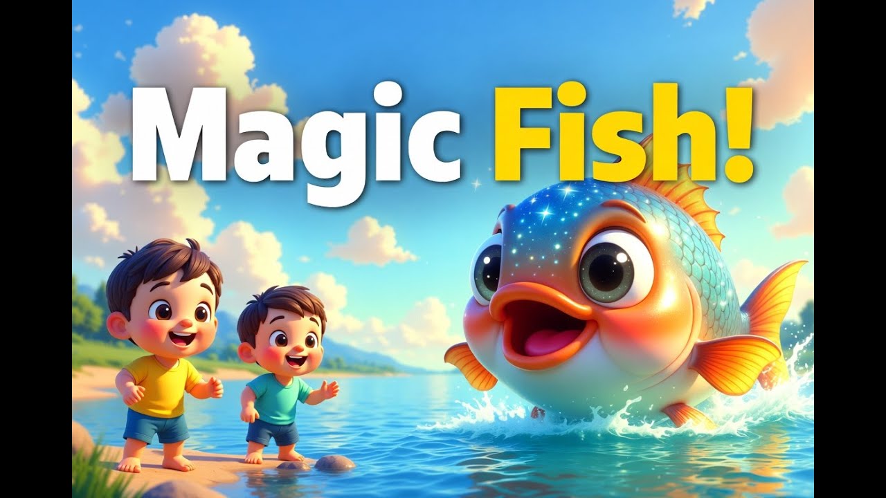 “चलो चलें मछली पकड़ने 🐟 | Cute Kids Song | Toddler Learning | ZiblooKids”