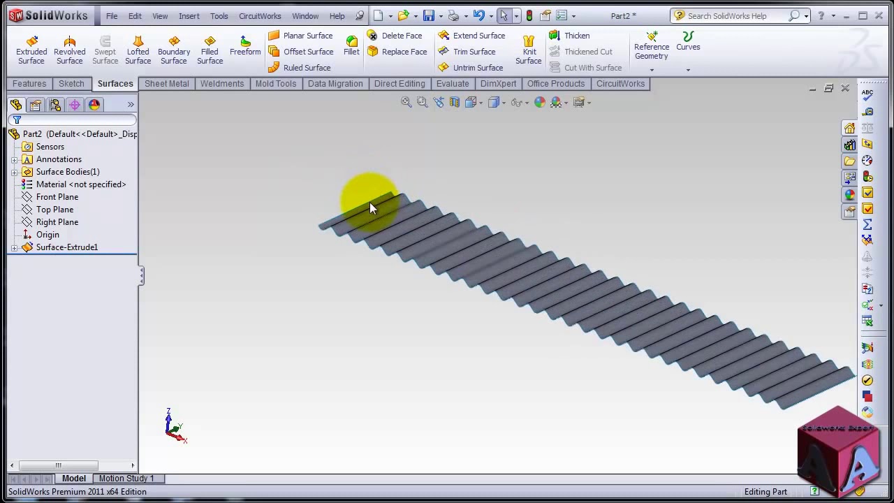 SolidWorks Advanced Parts   07  Equation Driven Curve Bangla