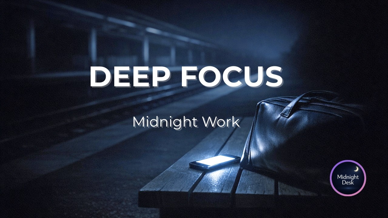 Deep Focus Music for Work | Last Rejection – Midnight Office Ambient (1 Hour)[Vol.150]