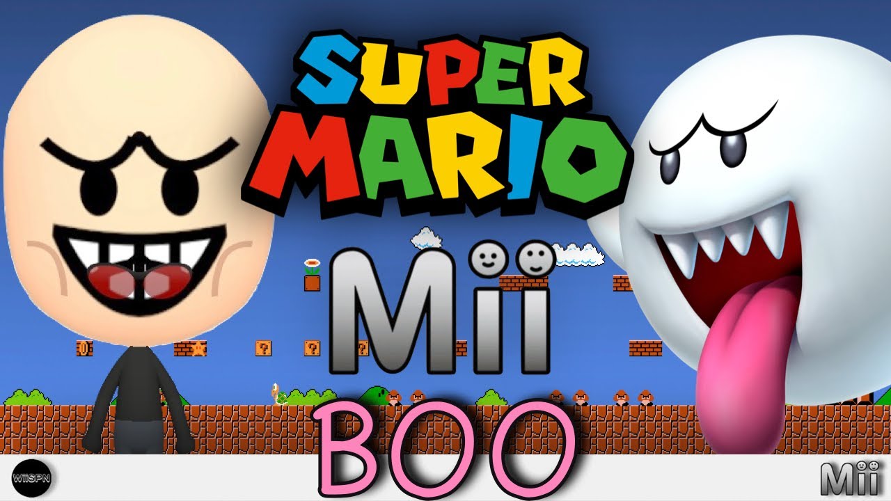 Boo | Super Mario Mii!